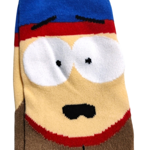 South Park Unisex STAN Crew Socks Shoe Size Adult 6-12 - Picture 4 of 7